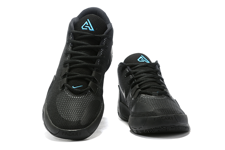 Nike Air Zoom Freak 1 Shoes Black Silver